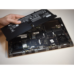 Lenovo Yoga 920-13IKB Замена аккумулятора
